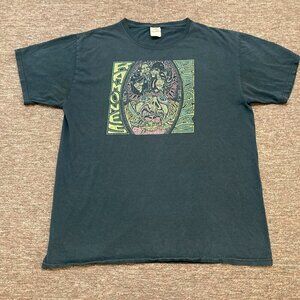 Vintage 90s The Ramones Acid Eaters Shirt Size Large Black Punk Rock‎ Band Music